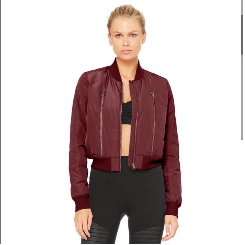 ALO YOGA Off Duty Bomber Jacket 2